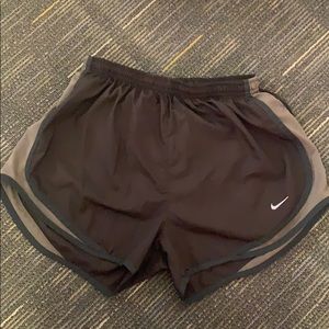 Brown dri fit Nike shorts